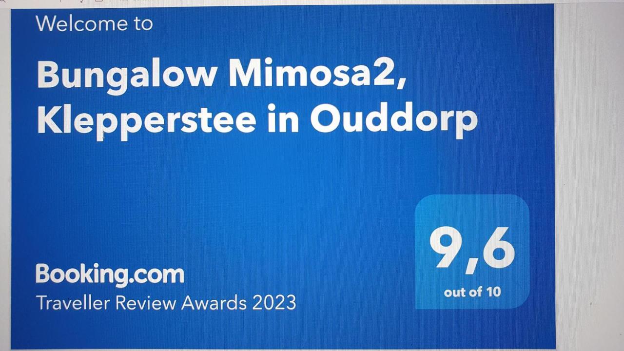 Bungalow Mimosa2, Klepperstee In Ауддорп Экстерьер фото